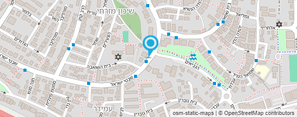 מפת הגעה אל מאפיית ידעי