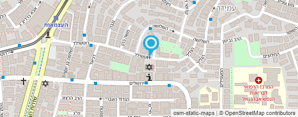 מפת הגעה אל בית דפוס בת ים