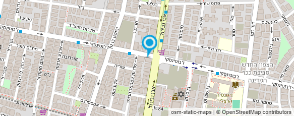 מפת הגעה אל הודיה דדון