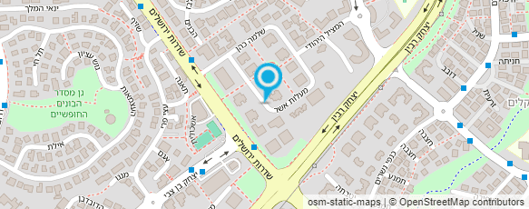 מפת הגעה אל דרך לחיים - כל הארץ