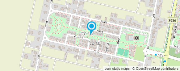 מפת הגעה אל אופטיקה עין טובה - גני טל