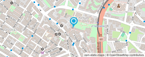 מפת הגעה אל ישיבת עטרת שלום קאמרנא