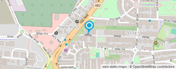 מפת הגעה אל עידית דורות