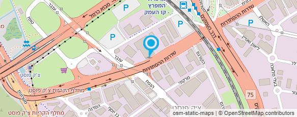 מפת הגעה אל אביהו רפפורט שמאי רכב