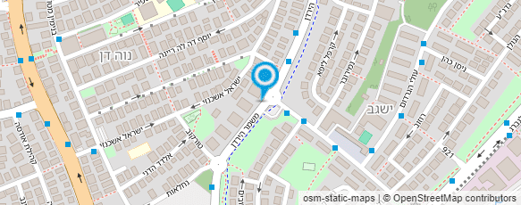 מפת הגעה אל נועם רוזנברג פיסול קרמי