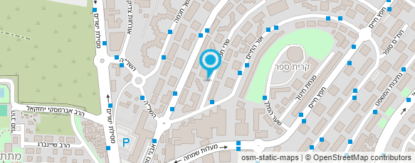 מפת הגעה אל רחלי פוזנר אדריכלות פנים