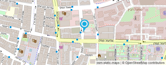 מפת הגעה אל ברוך-אינסטלטור