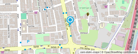 מפת הגעה אל לירון זכריה מאפרת מקצועית