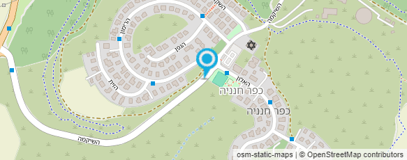 מפת הגעה אל חווה בלב הגבעה