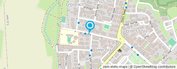 מפת הגעה אל איריס-מגע לריפוי