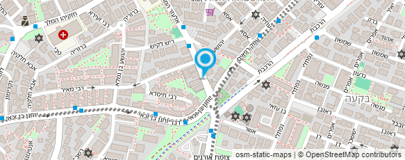 מפת הגעה אל חביב הרב  אברהם