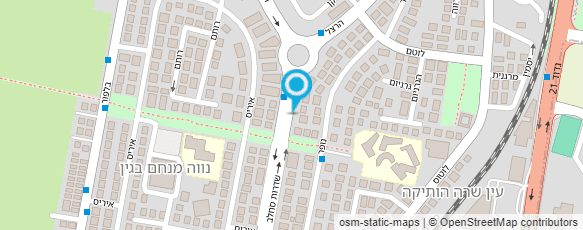 מפת הגעה אל ירוק לנצח - חגי