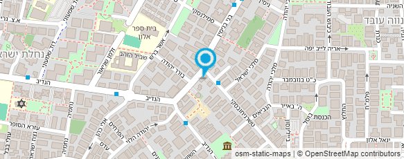 מפת הגעה אל נחלת בנימין