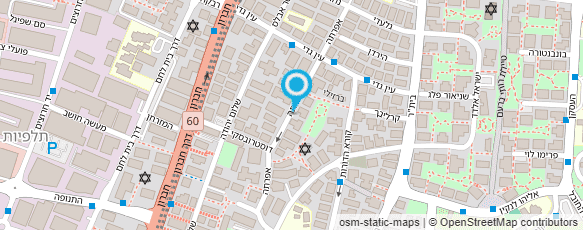 מפת הגעה אל גלילי יעל פסיכולוגית קלינית