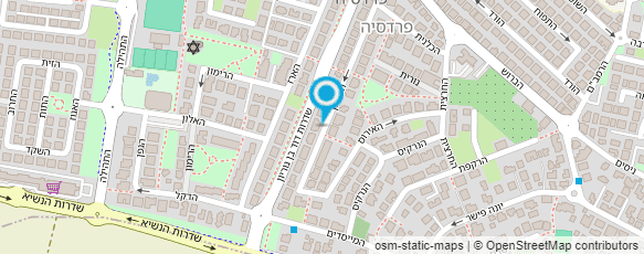 מפת הגעה אל מונית משה אורן