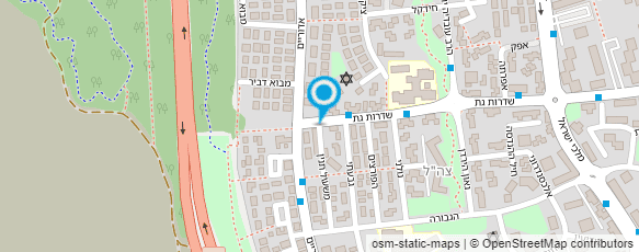 מפת הגעה אל ראובן ישראל-מוהל מוסמך