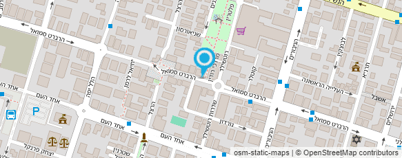 מפת הגעה אל עו"ד גרודזנסקי-קרבליס אסתר