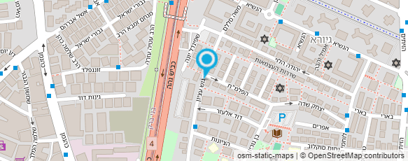 מפת הגעה אל אביבה תופרת מקצועית