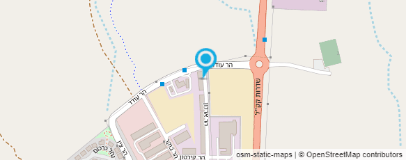 מפת הגעה אל מכבסת אורנית