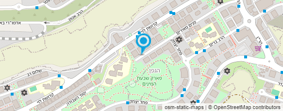 מפת הגעה אל מכון אדני הבית