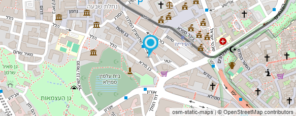 מפת הגעה אל אוהל שרה