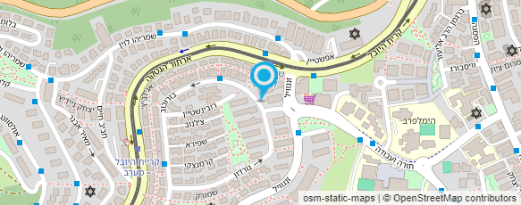 מפת הגעה אל בן פרץ מורה לסקסופון