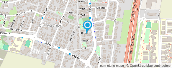 מפת הגעה אל טלי רסנר