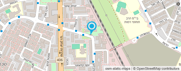 מפת הגעה אל המרכז לקיימות שכונתית