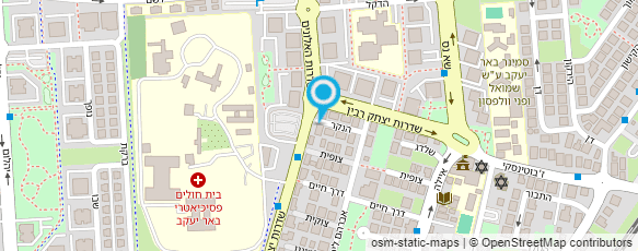 מפת הגעה אל טל אפרתי קוסמטיקאית פרארפואית