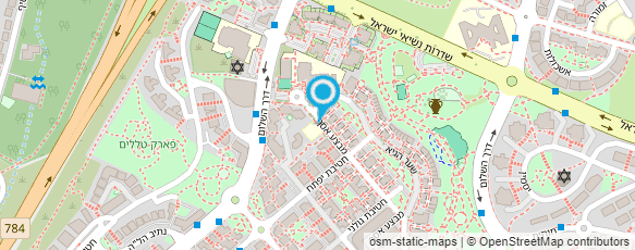 מפת הגעה אל גן שלום