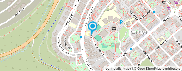 מפת הגעה אל גן דפנה