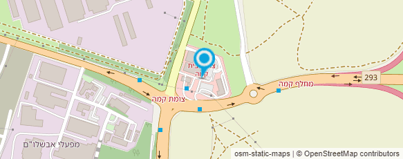 מפת הגעה אל מקדונלד'ס