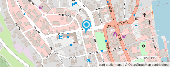 מפת הגעה אל מקדונלד'ס