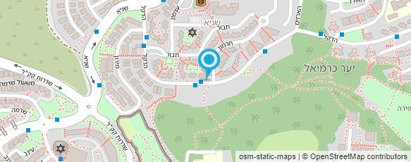 מפת הגעה אל גן חרמון;מירון