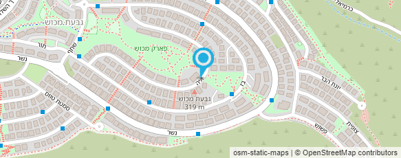 מפת הגעה אל גן ערבה;שקמה