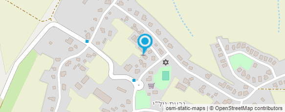 מפת הגעה אל גן הקטנטנים