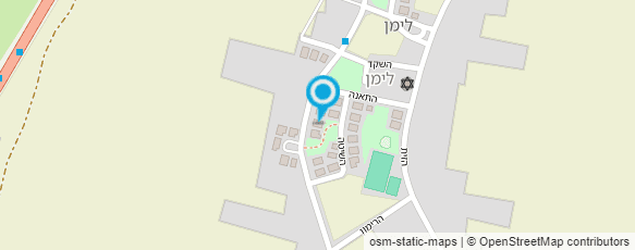 מפת הגעה אל גן גבעול