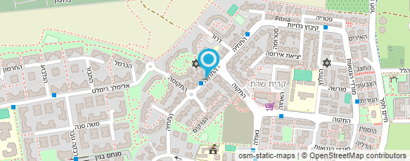 מפת הגעה אל גן לילך