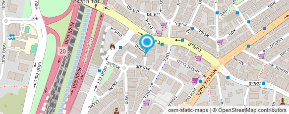 מפת הגעה אל הישראלי-רוטשטיין;משרד עו"ד