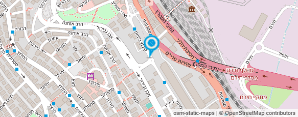 מפת הגעה אל כל בודק למטבח המוסדי בע"מ