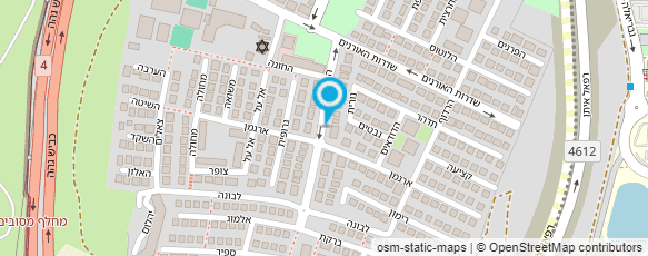 מפת הגעה אל קורין עיצובים