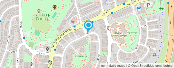 מפת הגעה אל מעון נעמ"ת - חמניות