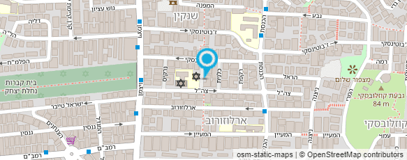 מפת הגעה אל מיכל לברטוב