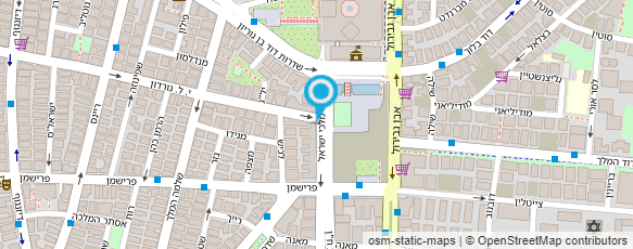 מפת הגעה אל קפה העירייה