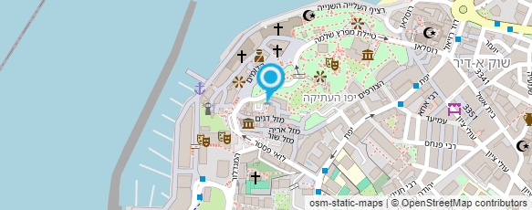 מפת הגעה אל מרכז מבקרים תמונות יפואיות