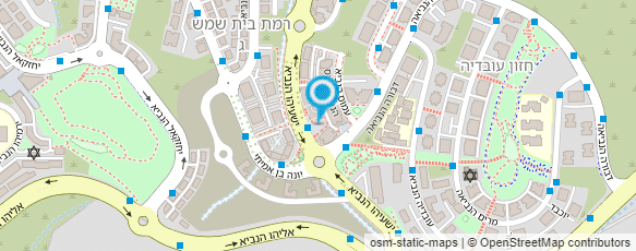 מפת הגעה אל פינוק