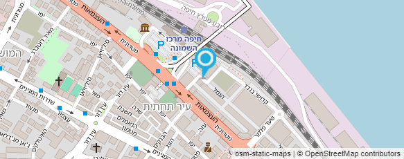 מפת הגעה אל בית 9 בי"ס יוצר לתיאטרון בובות