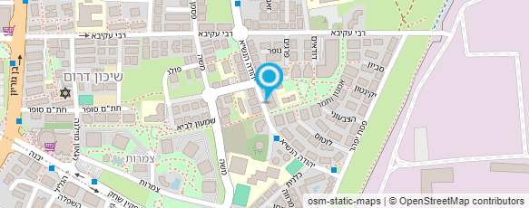 מפת הגעה אל ד"ר לובלינסקי אלי מפת הגעה אל ד"ר לובלינסקי אלי