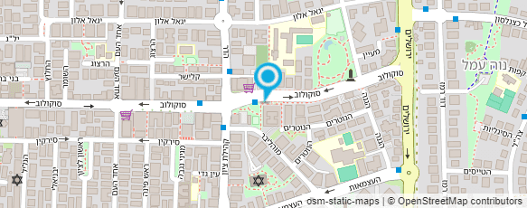 מפת הגעה אל מטבחי יקיר