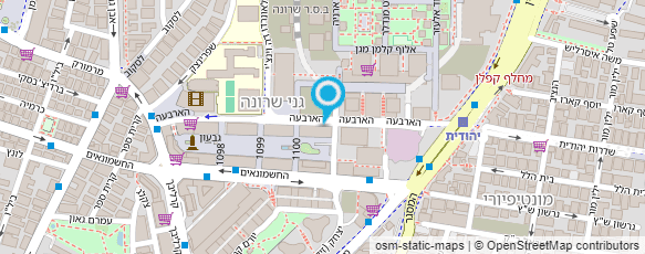 מפת הגעה אל עו"ד חלילי עידן